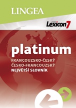 Lingea Lexicon 7 francouzský slovník Platinum - pro školy ESD