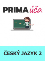 Prima úča: Český jazyk 2, výuková videa - na 1 rok