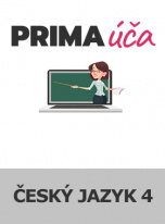 Prima úča: Český jazyk 4, výuková videa - na 1 rok